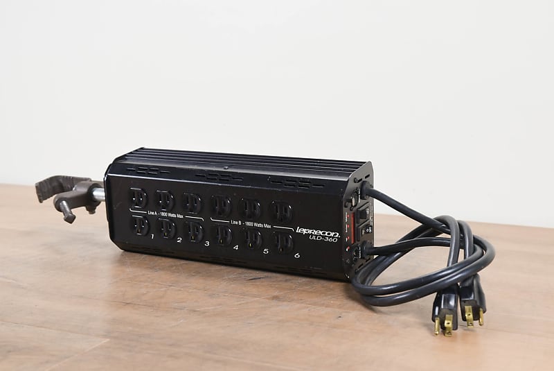 Leprecon ULD360HP Duplex 6Channel DMX Dimmer (church Reverb