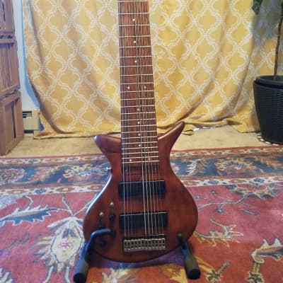 Warr Artist Solid Body Touch Guitar 12 string  1996  Mahogany image 1