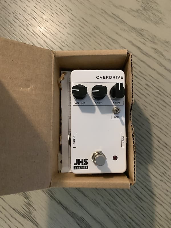 JHS 3 Series Overdrive 2020 Present White Reverb