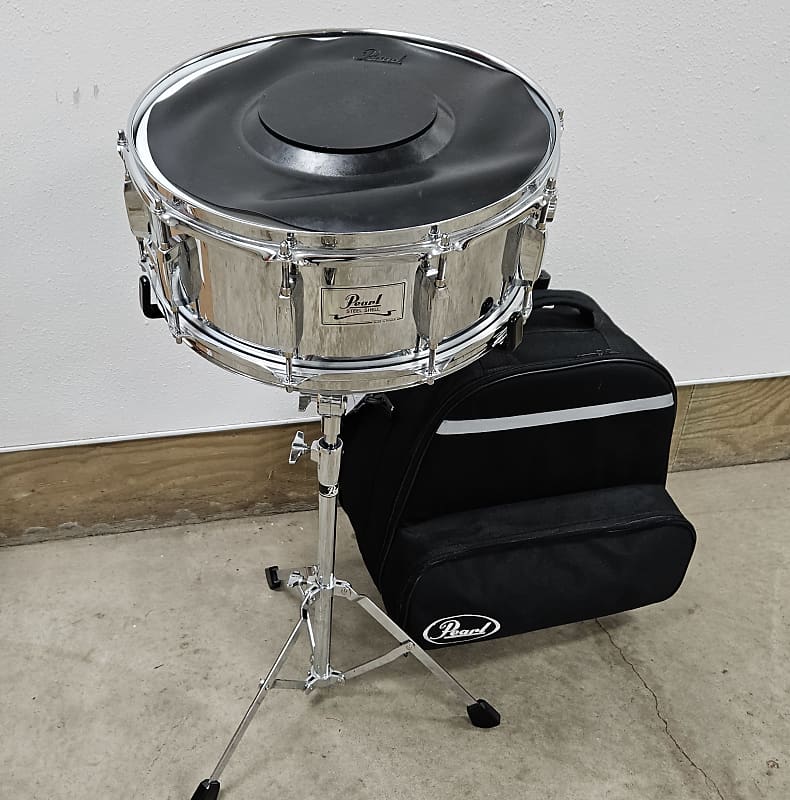 Pearl Educational Student Snare Drum Kit with Rolling Case Reverb