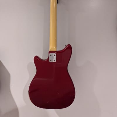 1960's KAPA Continental Red - Strat-style vintage boutique, made in Maryland image 5