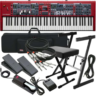 Nord Stage 4 73 Stage Keyboard STAGE RIG