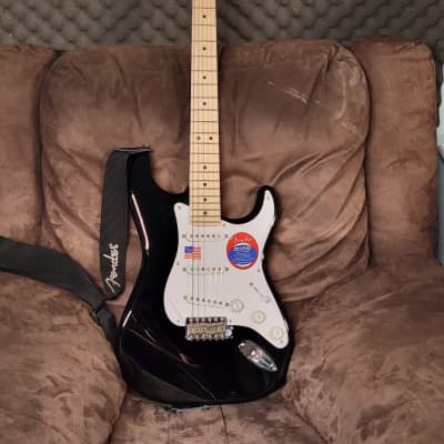Fender Eric Clapton Artist Series Stratocaster with Vintage Noiseless Pickups 2014 Black, like NEW for sale