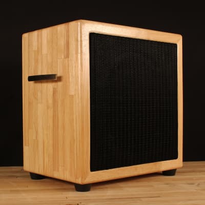 1x10 Speaker Cab, Unloaded, Solid Salvaged Maple "Superchunk" image 2