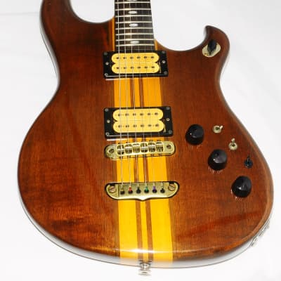 ギター Aria Pro ii RS-750D 1980 Aria Pro II Rev-Sound RS-750D Neck Through HH Natural w