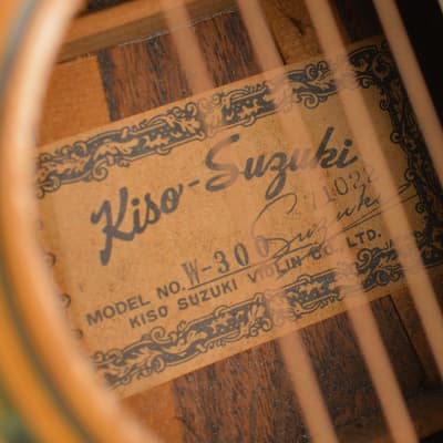 Kiso Suzuki W-300 D Dreadnought 45 Style Acoustic Vintage