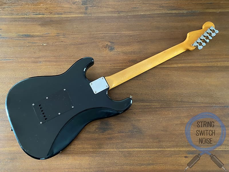 Fender Stratocaster, BOXER, Black, HSS, 1989 - (ST456) | Reverb