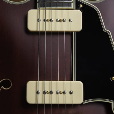 D'Angelico Deluxe Mini DC - Satin Trans Wine image 8