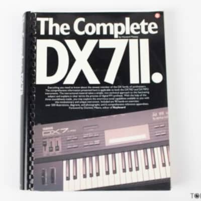 THE COMPLETE DX7II Textbook Rare DX7IIFD dx7 Manual Massey VINTAGE SYNTH DEALER