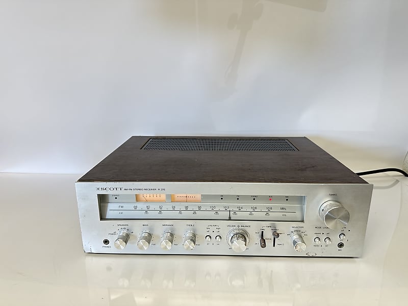 Scott R376 AM-FM Stereo Receiver  			