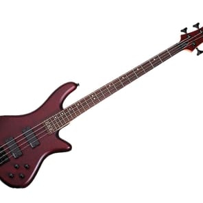 Schecter Stiletto Custom-4 Active 4-String Bass Vampyre Red Satin