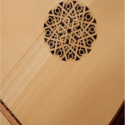 Roosebeck Deluxe Package Includes: 6-course Lute - Sheesham & Spruce + Chromatic Tuner for Lute image 3