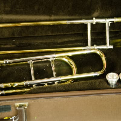 90's Bach Model 36 Stradivarius  Tenor Trombone w/ Case, 36BO image 3