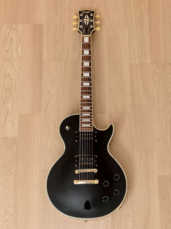 1979 Greco EG800C Custom Vintage Electric Guitar Black