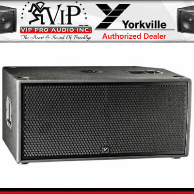 Yorkville PSA2S Active DJ/Club Dual 15" Powered Subwoofer Sub 4800W Amplified image 3