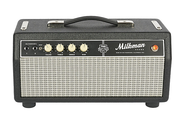 Milkman 700W Half and Half Bass Amplifier 2017 Black Silver Reverb