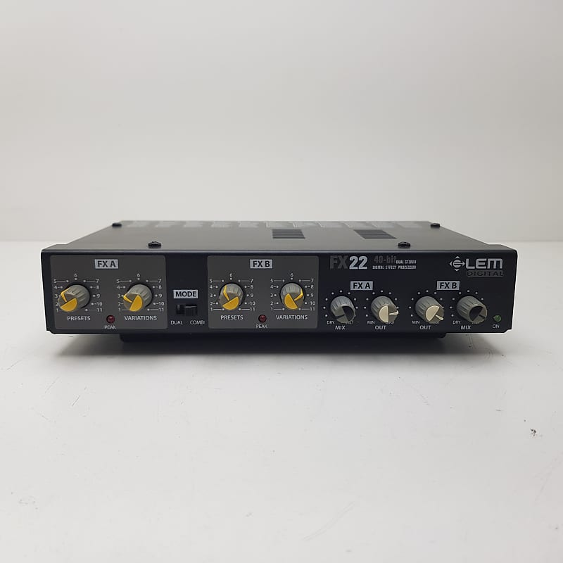 LEM FX22 40Bit Digital Effect Processor Reverb + Chorus I Reverb