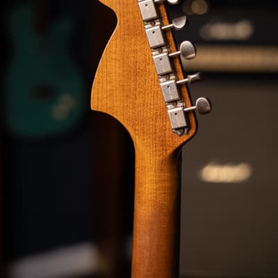 Fender Custom Shop Limited Edition Roasted "Big Head" Stratocaster - Faded Aged Sherwood Green Metallic image 20