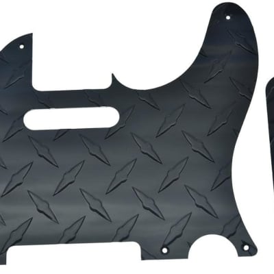 KAISH Premium Diamond Plate 11 Hole ST/Strat SSS Pickguard Aluminium