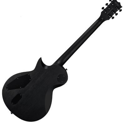 LTD EC-401QM Satin See Thru Black Eclipse Single Cutaway EMG LTD EC-401QM Satin See Thru Black Eclipse Single Cutaway EMG
