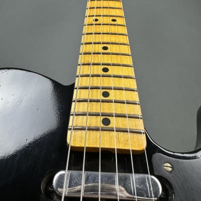 Fender Custom Shop Roast Pine Double Esquire Relic - Aged Black image 5