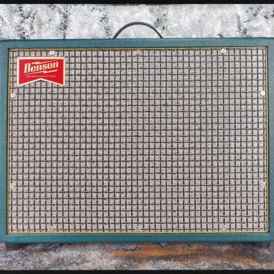 2022 Benson Earhart Reverb Combo - Green Tolex with Checkered Grill for sale
