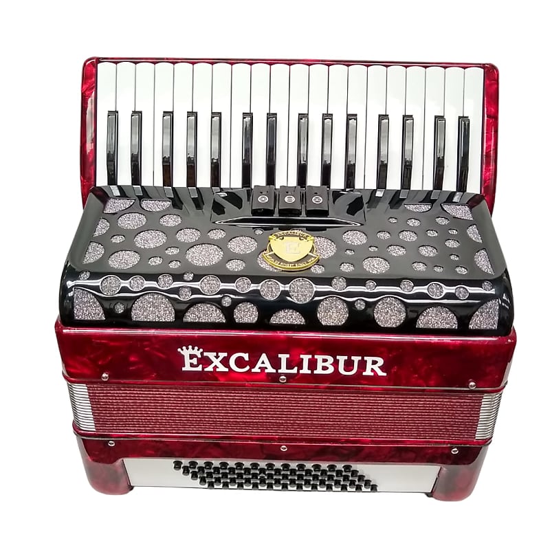 Excalibur Weltbestin 60 Bass Welterweight Light Model Red Reverb