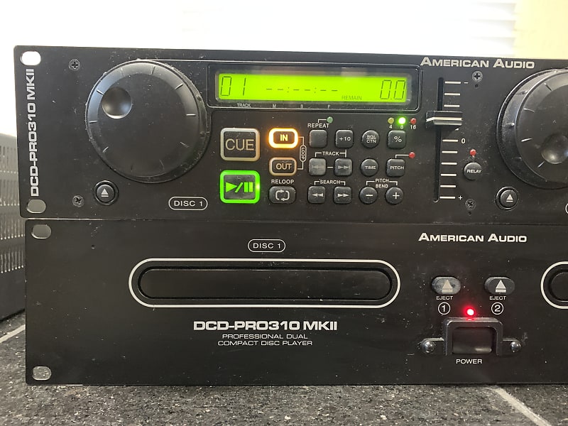 American Audio DCD-PRO310 MKII Dual Compact Disc deals Player