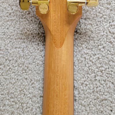 Taylor 217e-SB Plus LTD 50th Anniversary Acoustic Electric Guitar, Tobacco Sunburst, Taylor Case image 10