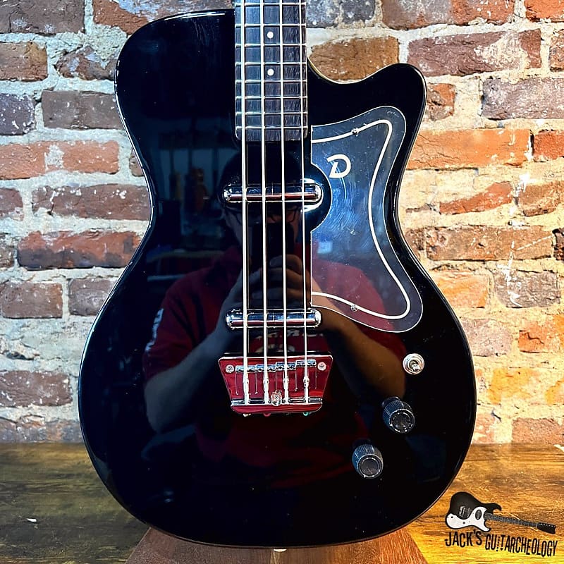 Danelectro '56 Single Cut short Scale Bass (Black - *NEW*) image 1