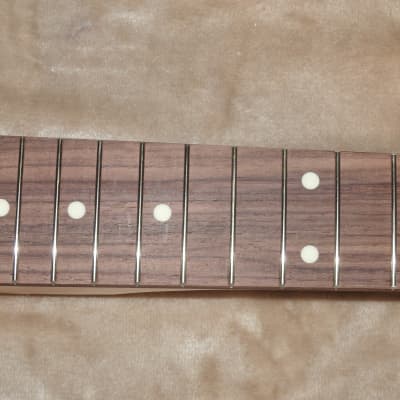 Allparts SRO-C Unfinished Lic. Fender Stratocaster Rosewood Neck C Profile 9.5" Rad 21 Frets #13 image 6