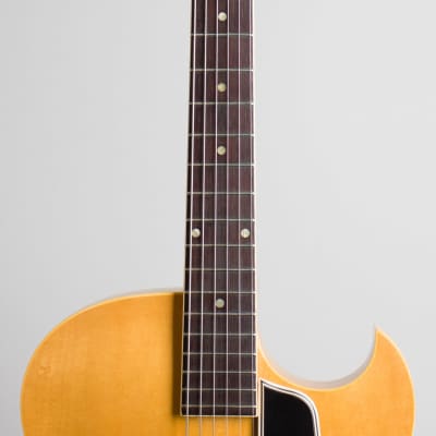 Gibson  ES-225TN Thinline Hollow Body Electric Guitar (1957), ser. #U389-18, original brown hard shell case. image 8