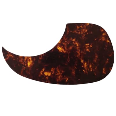 WD Acoustic Guitar Pickguard Left Handed Martin Style Dark Marble for sale