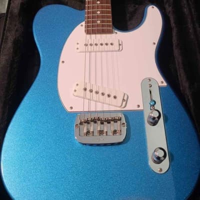 G&L Legacy Electric Guitar Lake Placid Blue Maple Fretboard with Gigbag