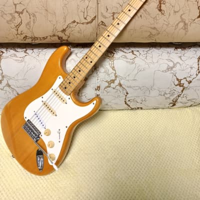 Aria Pro II Strat ST-700 Strikin Sound model 1978 Natural