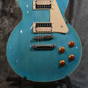 Epiphone Les Paul Traditional Pro II 2 w Zebra Humbuckers Turquoise Blue w FAST Same Day Shipping
