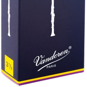 Vandoren CR1135 Traditional Eb Clarinet Reeds - Strength 3.5 (Box of 10)