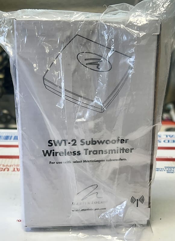 Martin Logan SWT-2 Subwoofer Wireless Transmitter NEW IN THE BOX.  			