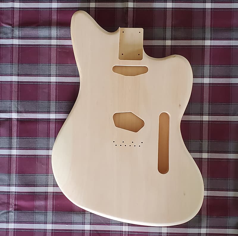 Woodtech Routing 2 pc. Eastern White Pine Telemaster Body - Unfinished image 1
