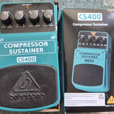 Reverb.com listing, price, conditions, and images for behringer-cs400-compressor-sustainer