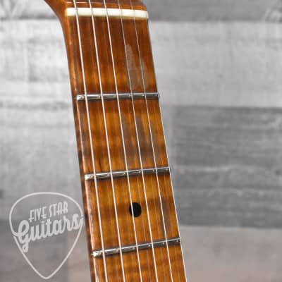 Fender Custom Shop '58 Stratocaster - Aged Sherwood Green Metallic with Hard Shell Case image 17