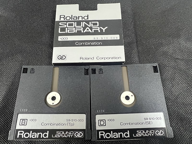 Roland Sound Library Disk Combination for S-10, S-220 | Reverb
