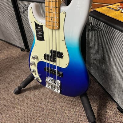 Fender Player Plus Precision Bass Left-Handed  - Belair Blue image 3