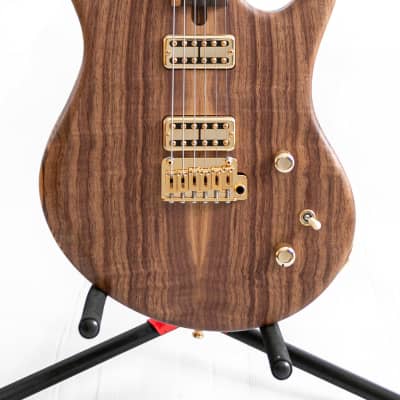 2019 Chapter CH-2 with Spalted Maple Top and Ebony Fretboard Electric Guitar image 2