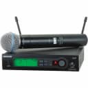 Shure SLX24/BETA58 J3 Wireless Microphone System (J3/572 - 596MHz) W/Beta 58 Mic