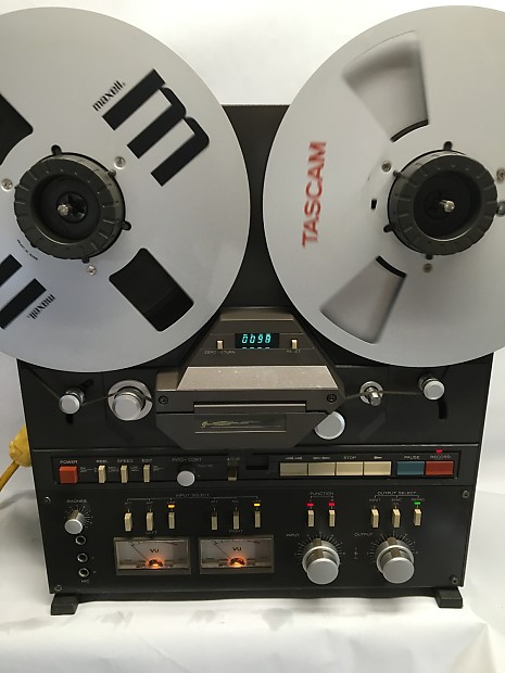 Tascam 32 pro 2 track reel to reel recorder with manual And input selector  adapter-restored