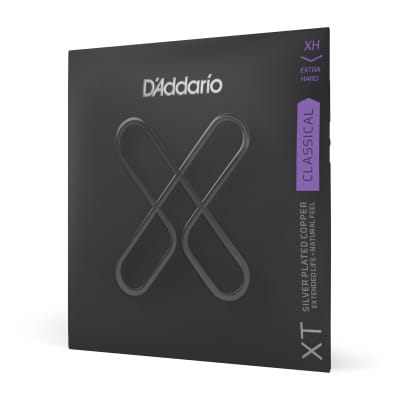 D'Addario XTC44 XT Series Classical Guitar Strings, Silver Plated, Extra Hard Tension image 3