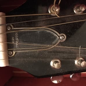 RARE lawsuit Double Dove 12 String 1960s Vintage clone of Gibson Dove Special 1960s Cherry Sunburst image 9