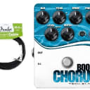 Tech 21 NYC Boost Chorus Pedal Studio Quality Analog Mix Silent Switching Multi Voice ( FENDER 18FT)
