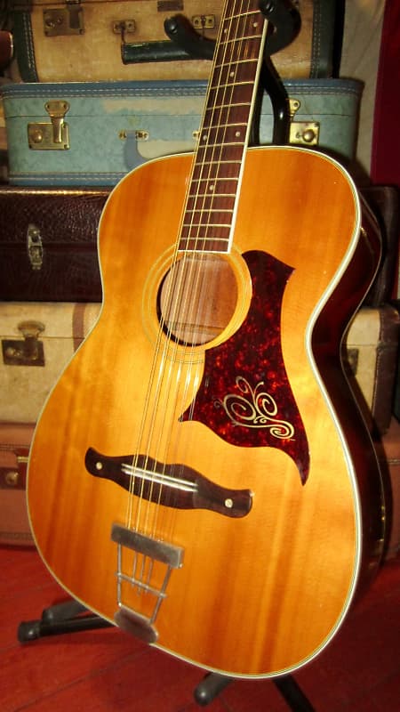 ~1967 Harmony 12 String Acoustic Natural image 1
